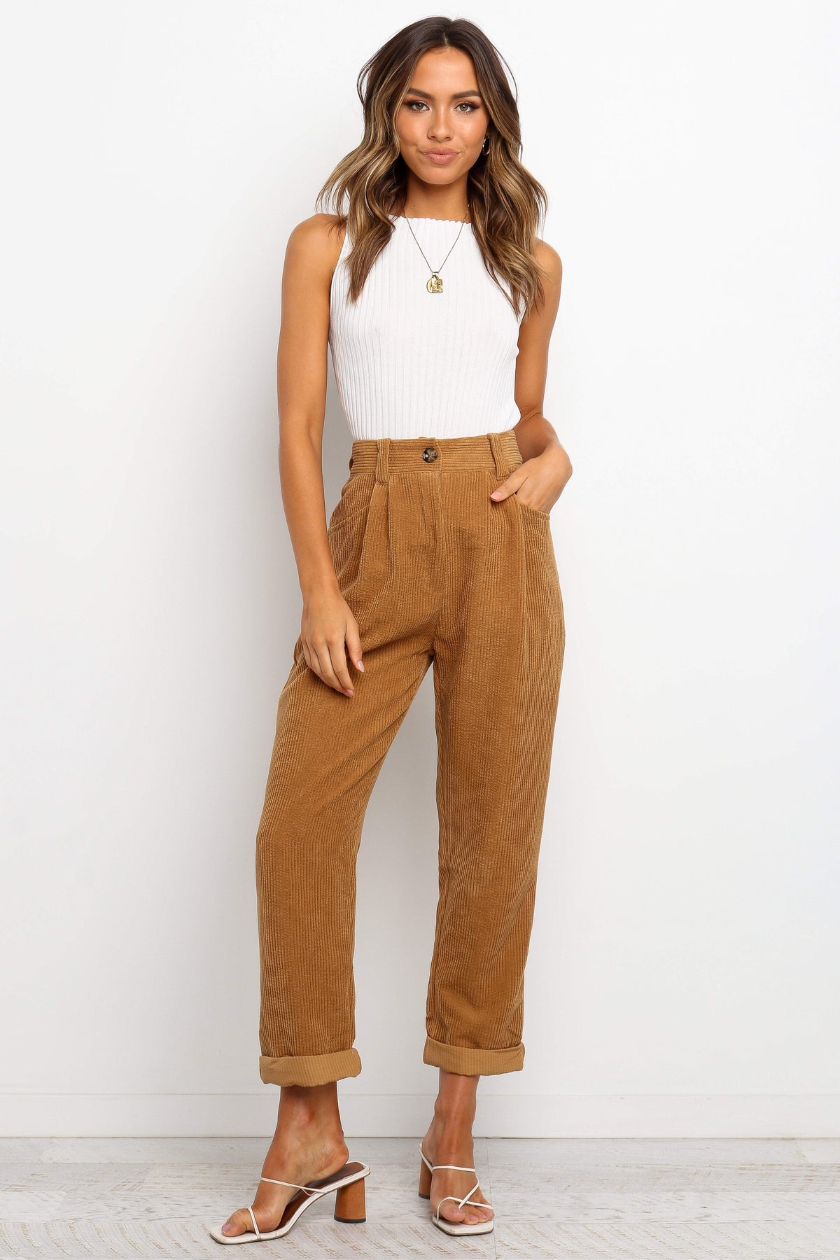 Talaren Pant - Tan